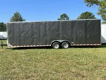 CY715 Cynergy 8.5×28 Enclosed Car Hauler 10K Charcoal Gray