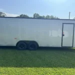 CY700 Cynergy 8.5×24 Enclosed Car Hauler 10K Silver Blackout