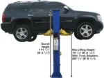Atlas® 9KBP Floor Base-Plate 2 Post Lift 9,000 lbs