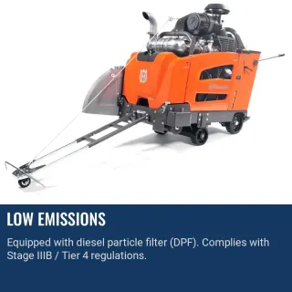Husqvarna Floor Saw 7000 D | Walk-Behind Floor Saw