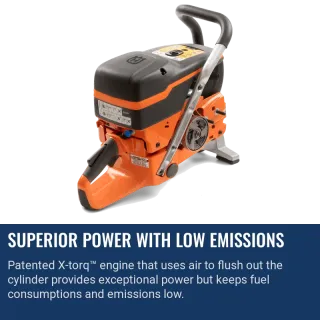 Husqvarna K1270 Rail Saw Powerhead – Gas