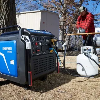 Powerhorse Inverter Generator | 10,500 Surge Watt | Dual Fuel | Electric Start