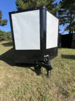 CY713 Cynergy 8.5×24 Enclosed Car Hauler 10K White Blackout