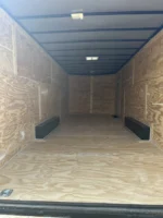 CY700 Cynergy 8.5×24 Enclosed Car Hauler 10K Silver Blackout