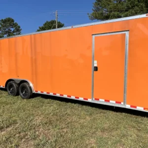 CY708 Cynergy 8.5×28 Enclosed Car Hauler 10K Orange