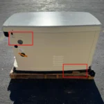 Generac 7043 22kW Guardian Generator with 200A SE Transfer Switch (Scratch & Dent)