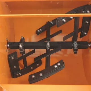 Brave Mortar Mixer | 8 Cu. Ft. Steel Drum | Honda GX239 Gas