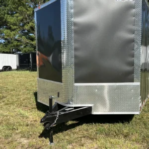 CY715 Cynergy 8.5×28 Enclosed Car Hauler 10K Charcoal Gray