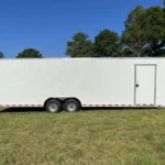 CY710 Cynergy 8.5×28 Enclosed Car Hauler 10K White