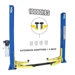 Torin TRJR-245LC TCE 220V 2 Post Floor Plate Lift 10,000 lbs.