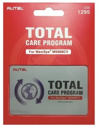 Autel Total Care (TCP) for MS908CV : Total Care Program (TCP) 1-Year Warranty & Software Update Extension for MS908CV