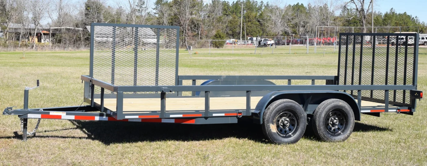 CA136 Cailber 7×16 Utility Trailer HD W/ Side Gate CA136 Cailber 7×16 Utility Trailer HD W/ Side Gate