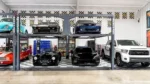 BendPak PL-12000DPS Standard Rise Tandem/Independent Platforms Parking Lift w/Short Runways