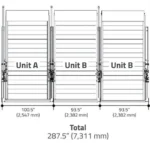 BendPak PL6000DC-ADD-ON Shared Column Add-On Platform & Column Set 6,000 lbs
