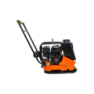 BravePro Forward Plate Compactor | 16 In. | Rubber Mat, Tank, and Wheel Kit | Honda GX160