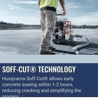 Husqvarna Soff-Cut 150 Bundle w/ 3 Blades + No Taxes* + Free Shipping