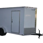 CY246 Cynergy 6×12 Enclosed Trailer SA White 81″