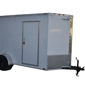 CY246 Cynergy 6×12 Enclosed Trailer SA White 81″
