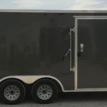 CY221 Cynergy 7×16 Enclosed Trailer TA Charcoal