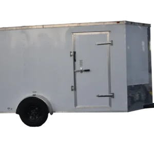 CY245 Cynergy 6×12 Enclosed Trailer SA White 78″