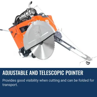 Husqvarna Floor Saw 5000 D | Walk-Behind Floor Saw