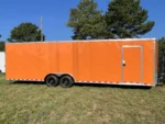 CY708 Cynergy 8.5×28 Enclosed Car Hauler 10K Orange