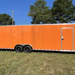 CY708 Cynergy 8.5×28 Enclosed Car Hauler 10K Orange