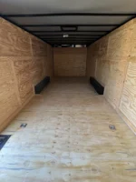 CY713 Cynergy 8.5×24 Enclosed Car Hauler 10K White Blackout
