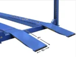 Atlas® Platinum PVL14OF-EXT ALI Certified Open Front 4 Post Alignment Lift 14,000 lbs