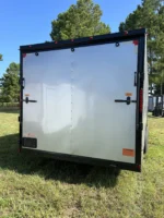 CY709 Cynergy 8.5×24 Enclosed Car Hauler 10K Silver Blackout