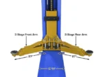 Atlas® Platinum PVL-9BP ALI Certified Base-Plate 2 Post Lift 9,000 lbs