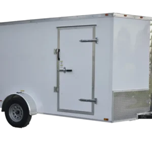 CY247 Cynergy 6×12 Enclosed Trailer SA White Double Door