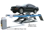 Atlas® 12AWFSL Commercial Grade Alignment Scissor Lift 12,000 lbs w/Wheels-Free System