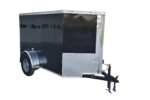 CY201 Cynergy 5×8 Enclosed Trailer SA Black