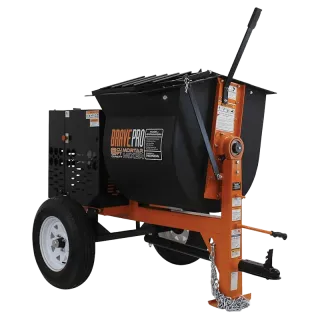 Brave Mortar Mixer | 8 Cu. Ft. Poly Drum | Honda GX239 Gas
