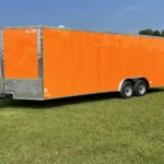 CY703 Cynergy 8.5×24 Enclosed Car Hauler 10K Orange