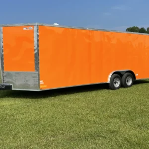 CY703 Cynergy 8.5×24 Enclosed Car Hauler 10K Orange
