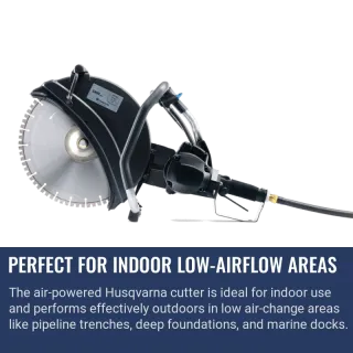 Husqvarna K40 Disc Cutter – Air Powered