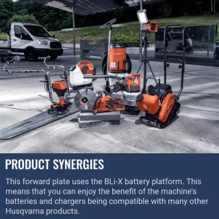 Husqvarna LF 60i LAT W/ Free Vibration Impact Ironclad Gloves