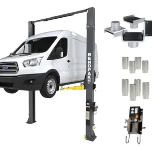 BendPak 10AP-168 Pro Series Adj-Width Ex-Tall ALI 2 Post Lift Package