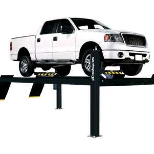 Challenger 44050X HD Chain-Driven XL Ex-Length 4-Post Lift 50,000 lb – New Black Color