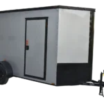 CY205 Cynergy 6×12 Enclosed Trailer SA Silver Blackout 81″