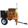 Brave Mortar Mixer | 6 Cu. Ft. Steel Drum | Honda GX239 Gas