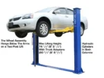 Atlas® 9KBP Floor Base-Plate 2 Post Lift 9,000 lbs