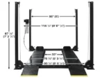 Atlas® Garage Apex 8 ALI Certified 4 Post Parking Lift 8,000 lbs