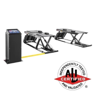 BendPak P9000LTF Low-Rise, Open-Center Pit-Style, Flush-Mount Car ALI Lift 9,000 lb.